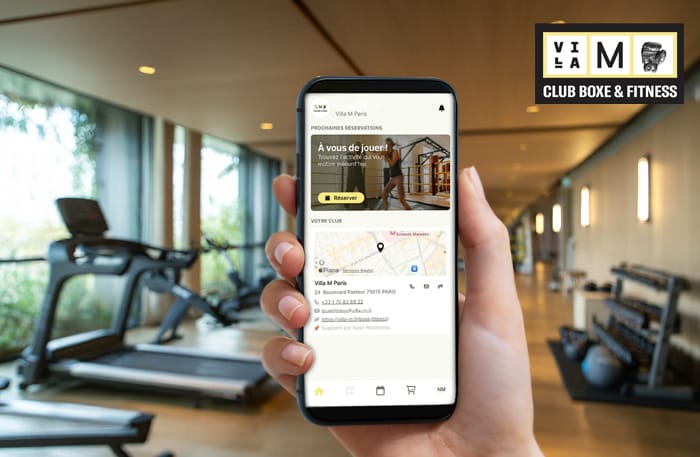 Application Villa M Boxe & Fitness